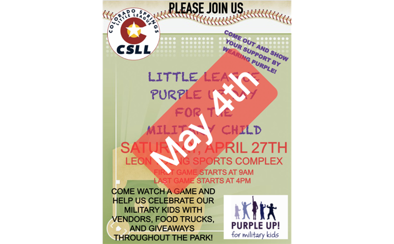 CSLL Purple Up Day!!